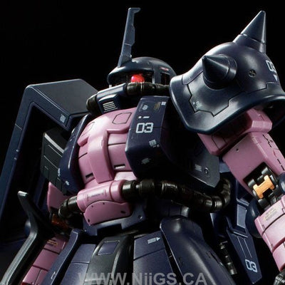 LIMITED Premium Bandai RG 1/144 MS-06R-1A BLACK TRI-STARS ZAKU II