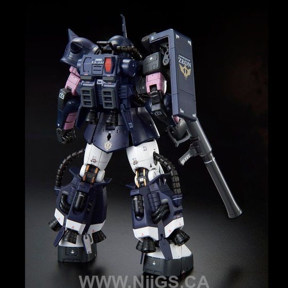 LIMITED Premium Bandai RG 1/144 MS-06R-1A BLACK TRI-STARS ZAKU II