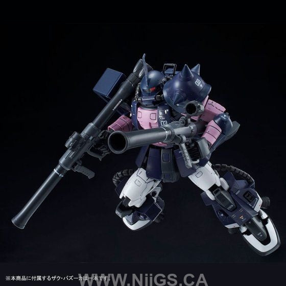 LIMITED Premium Bandai RG 1/144 MS-06R-1A BLACK TRI-STARS ZAKU II