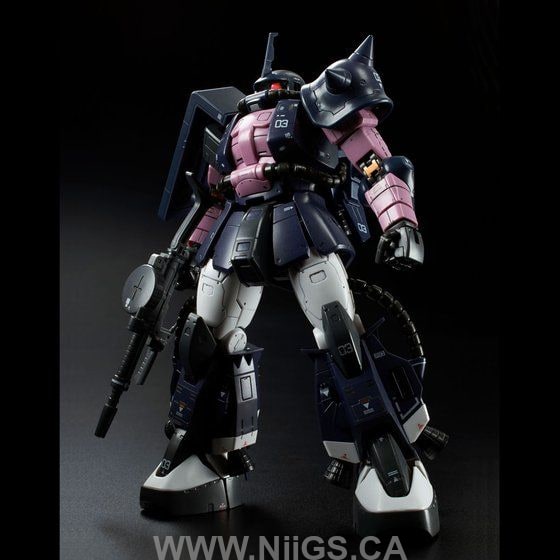 LIMITED Premium Bandai RG 1/144 MS-06R-1A BLACK TRI-STARS ZAKU II