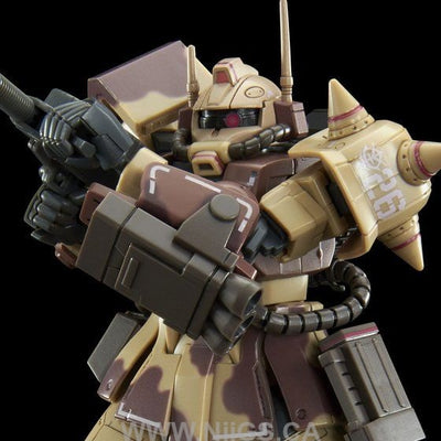 LIMITED Premium Bandai HG 1/144 Zaku Desert Type (Double Antenna Specification)