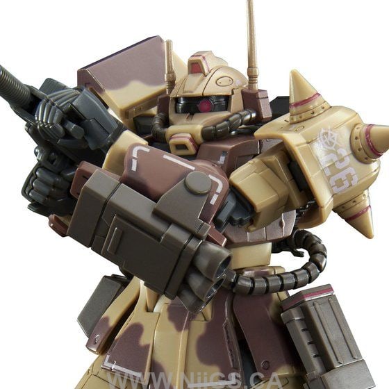 LIMITED Premium Bandai HG 1/144 Zaku Desert Type (Double Antenna Specification)