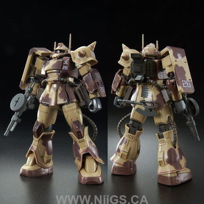 LIMITED Premium Bandai HG 1/144 Zaku Desert Type (Double Antenna Specification)