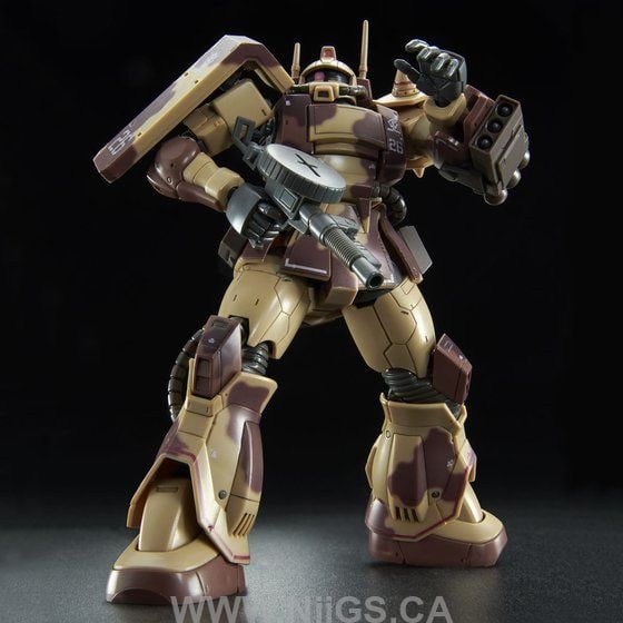 LIMITED Premium Bandai HG 1/144 Zaku Desert Type (Double Antenna Specification)