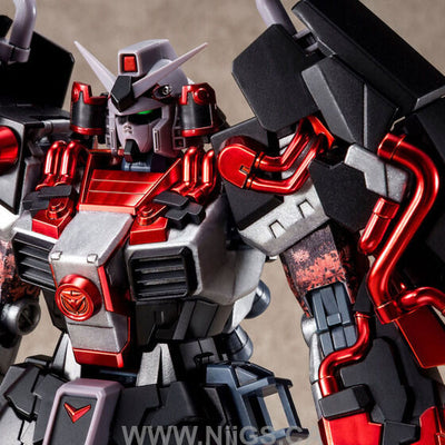 LIMITED Premium Bandai MG SHIN MUSHA GUNDAM SENGOKU NO JIN BLACK ROBE LARGE ARMOR