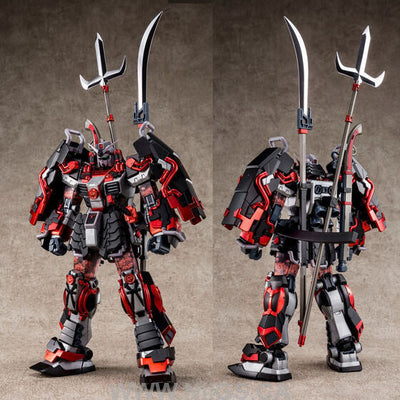 LIMITED Premium Bandai MG SHIN MUSHA GUNDAM SENGOKU NO JIN BLACK ROBE LARGE ARMOR