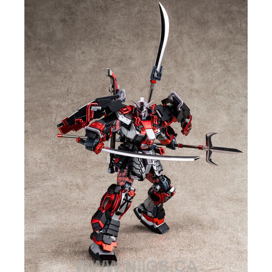 LIMITED Premium Bandai MG SHIN MUSHA GUNDAM SENGOKU NO JIN BLACK ROBE LARGE ARMOR