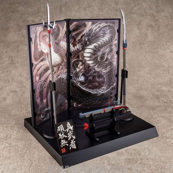 LIMITED Premium Bandai MG SHIN MUSHA GUNDAM SENGOKU NO JIN BLACK ROBE LARGE ARMOR