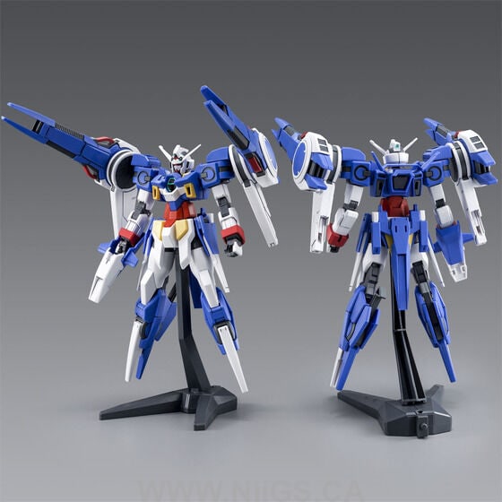 LIMITED Premium Bandai HG 1/144 Gundam AGE-1 Razor & Gundam AGE-2 Ultimate Set