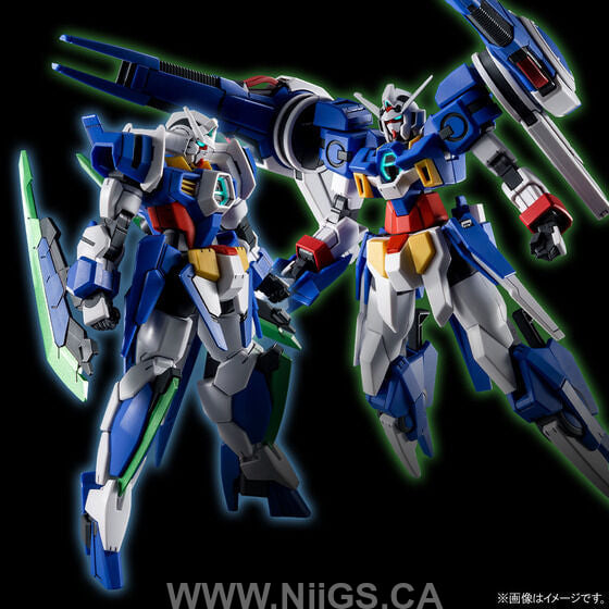 LIMITED Premium Bandai HG 1/144 Gundam AGE-1 Razor & Gundam AGE-2 Ultimate Set