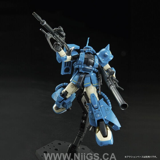 LIMITED Premium Bandai RG 1/144 MS-06R-2 Zaku II for Robert Gilliam