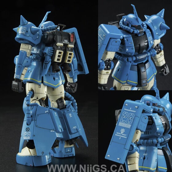 LIMITED Premium Bandai RG 1/144 MS-06R-2 Zaku II for Robert Gilliam