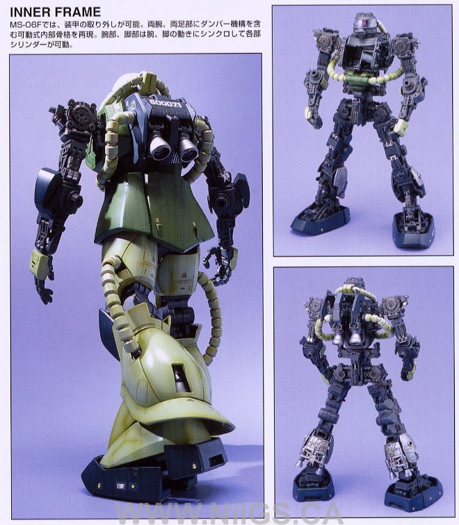 PG 1/60 Perfect Grade MS-06-F Zaku 2