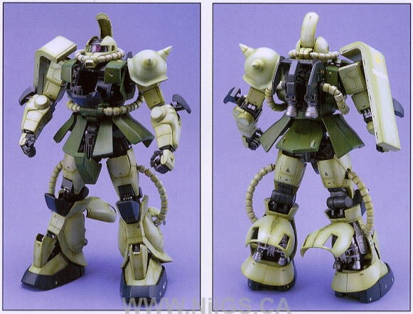 PG 1/60 Perfect Grade MS-06-F Zaku 2