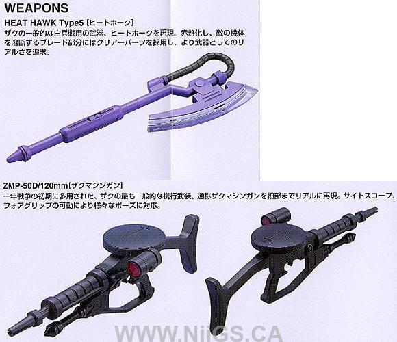 PG 1/60 Perfect Grade MS-06-F Zaku 2