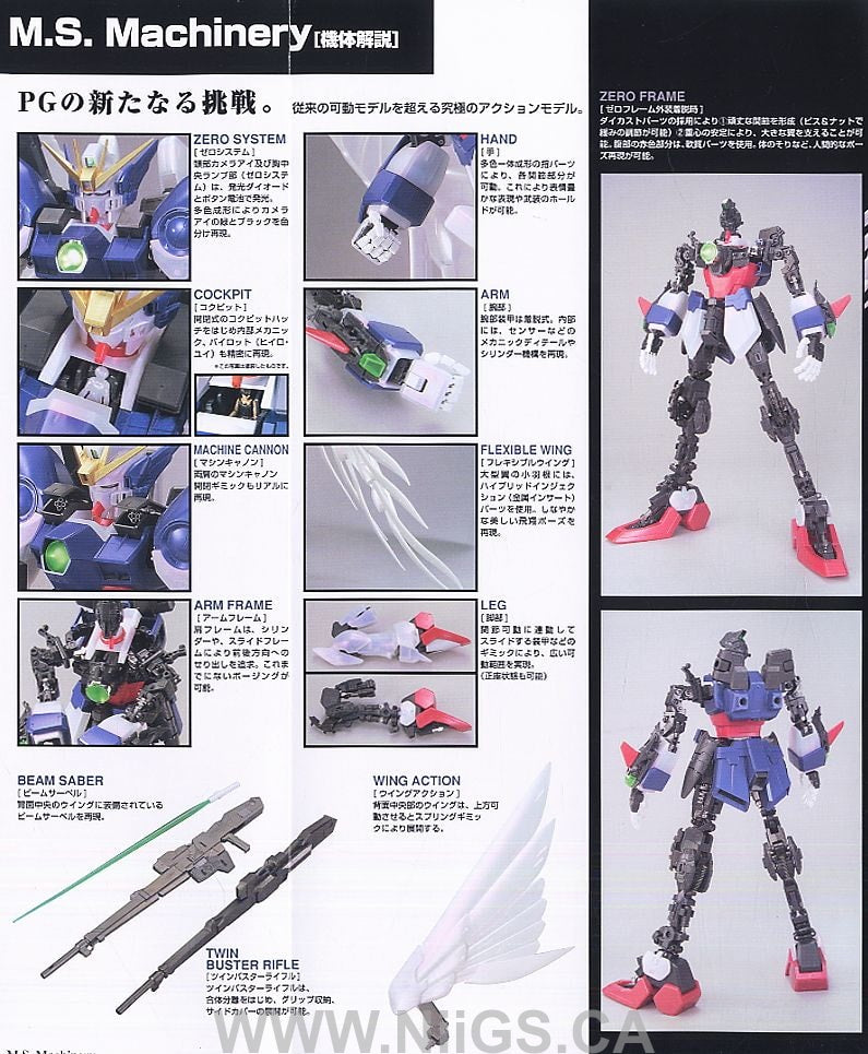 PG 1/60 Perfect Grade Wing Gundam Zero Custom (EW) SP