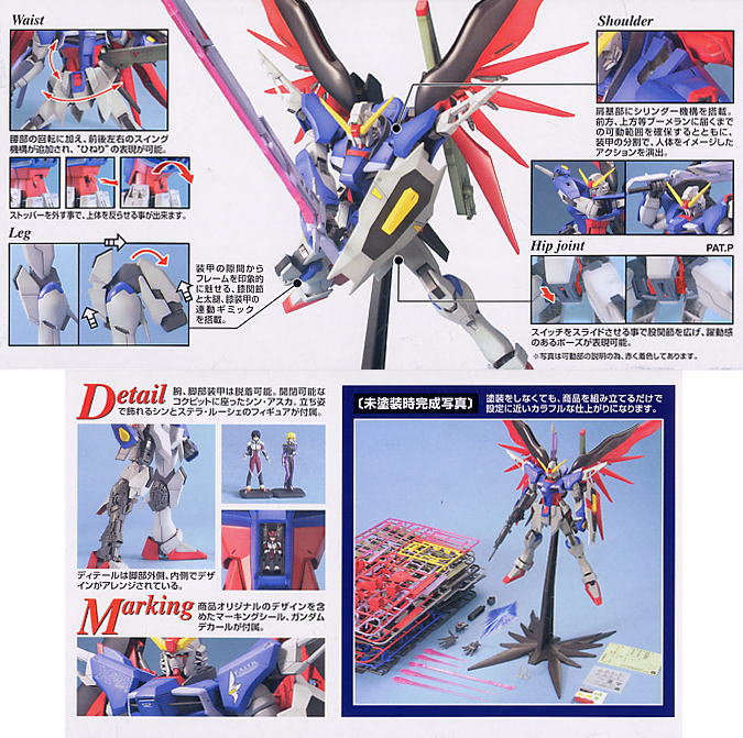 MG 1/100 Destiny Gundam