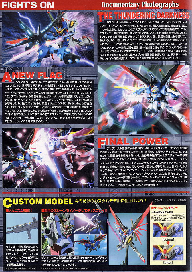 MG 1/100 Destiny Gundam