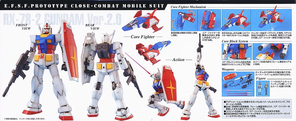 MG RX-78-2 Gundam Ver 2.0