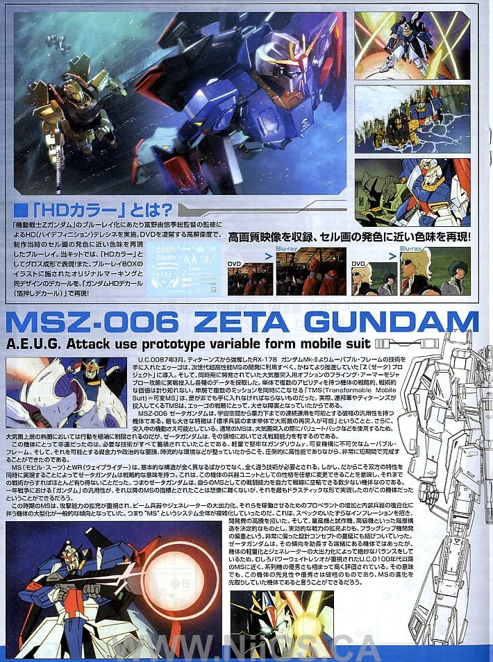 MG Z Gundam Ver 2.0 HD Version (Limited)