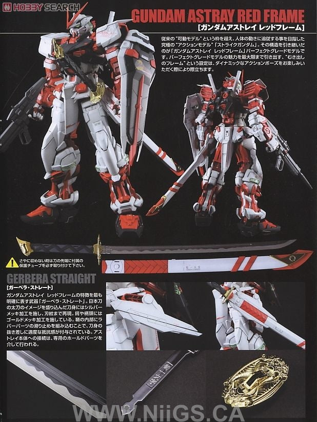 BANDAI Hobby PG Gundam Astray Red Frame