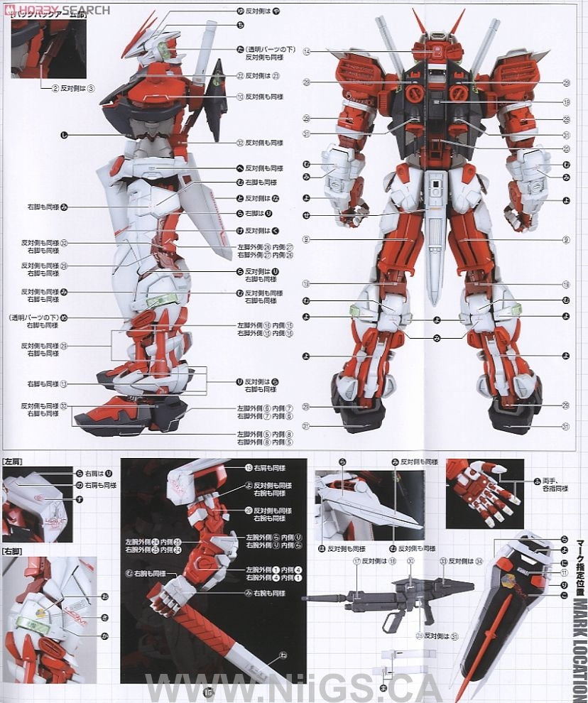 BANDAI Hobby PG Gundam Astray Red Frame