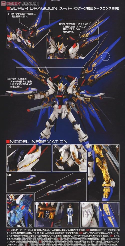 PG 1/60 Perfect Grade Strike Freedom Gundam