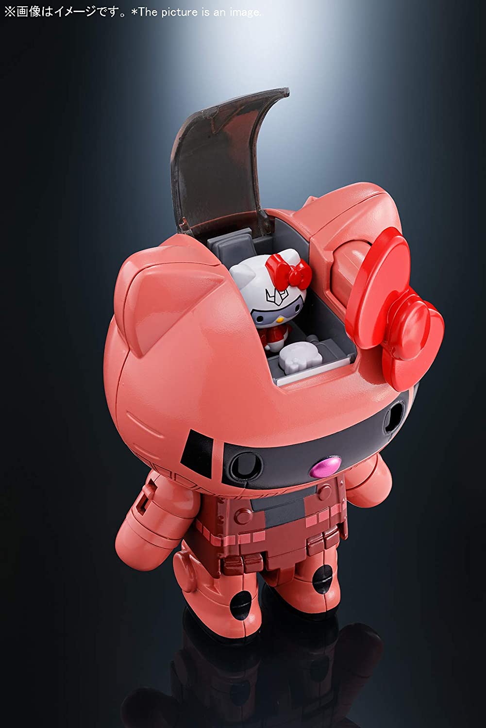 Limited Bandai Chogokin HELLOKITTY RX78-2 & Char's Zaku set