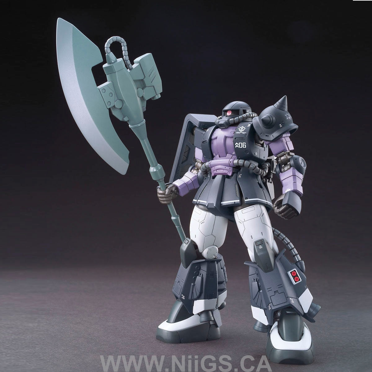 HG GTO 1/144 MS-06R-1A Zaku II Ortega Custom