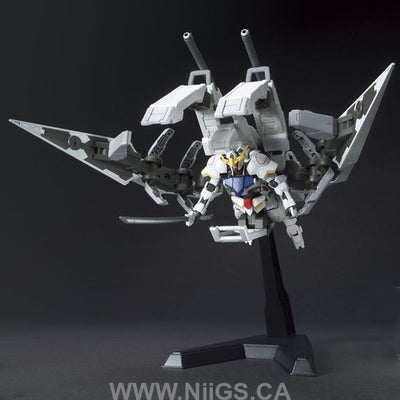 BANDAI HOBBY HG 1/144 GUNDAM BARBATOS & LONG DISTANCE TRANSPORT BOOSTER KUTAN SANGATA