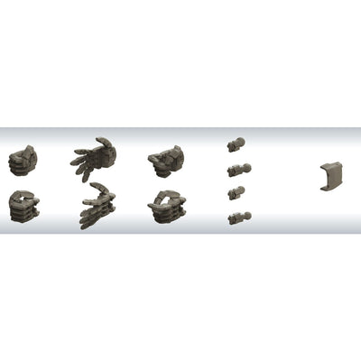 Builders Parts - HD 1/144 MS Hand 02 (ZEON)