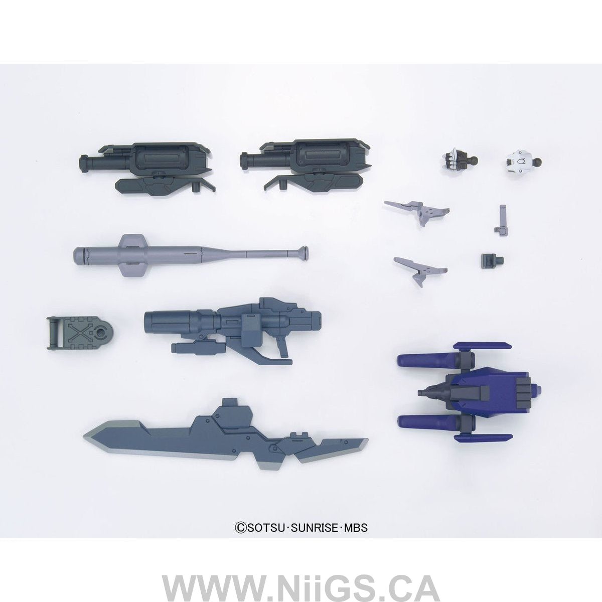 BANDAI HOBBY HG IBO 1/144 MS Option Set 6 & New Mobile Worker