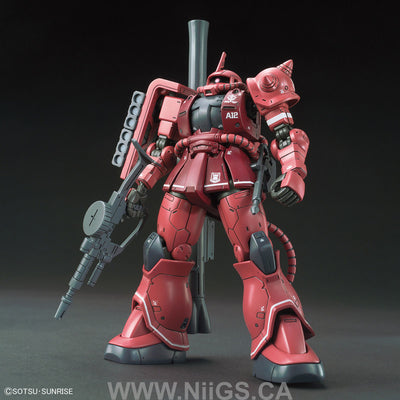 HG GTO 1/144 MS-06S ZAKU III PRINCIPALITY OF ZEON CHAR AZNABLE'S MOBILE SUITS Red Comet Ver.