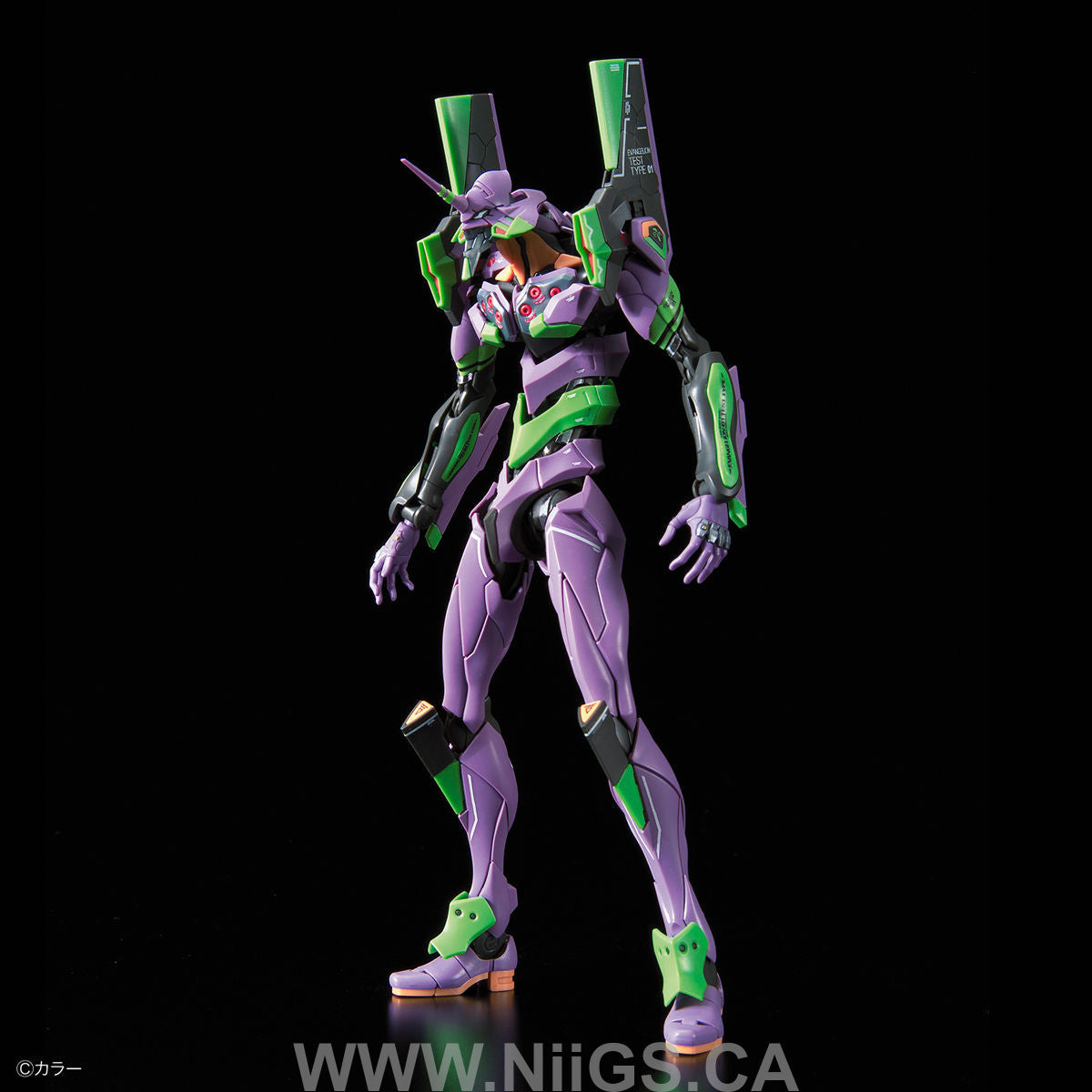 BANDAI Hobby RG MULTIPURPOSE HUMANOID DECISIVE WEAPON ARTIFICIAL HUMAN EVANGELION UNIT-01