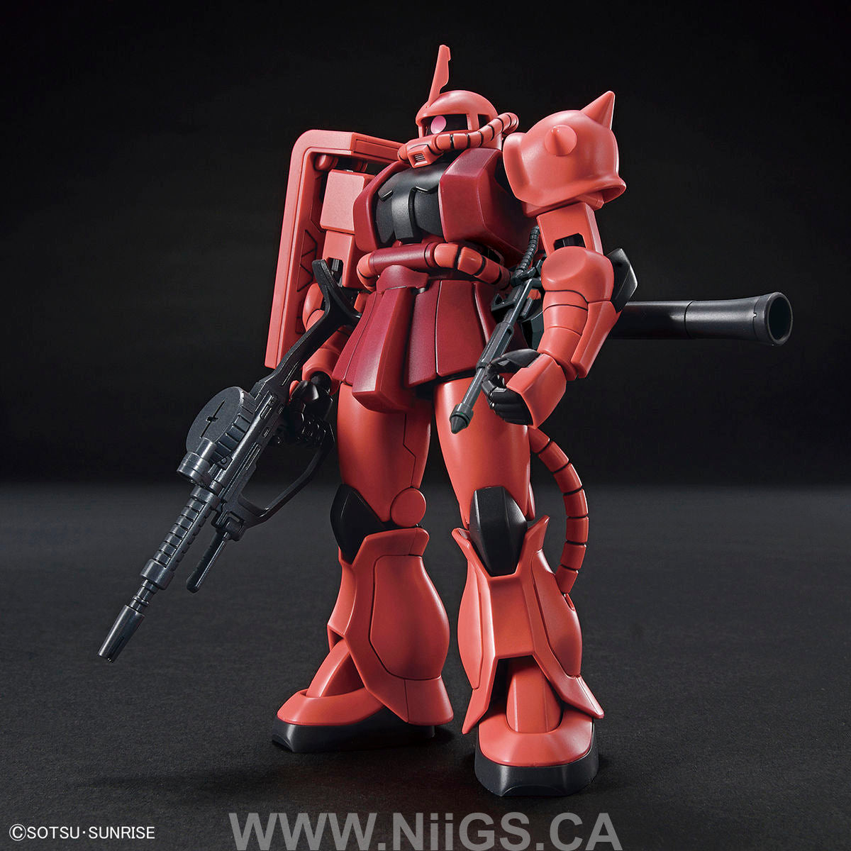 BANDAI Hobby HG 1/144 MS-06S ZAKU II