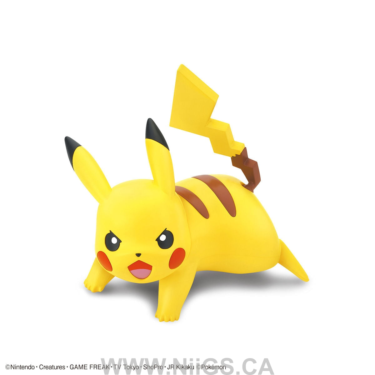 BANDAI Hobby Pokemon Model Kit Quick!! 03 PIKACHU (Battle Pose)