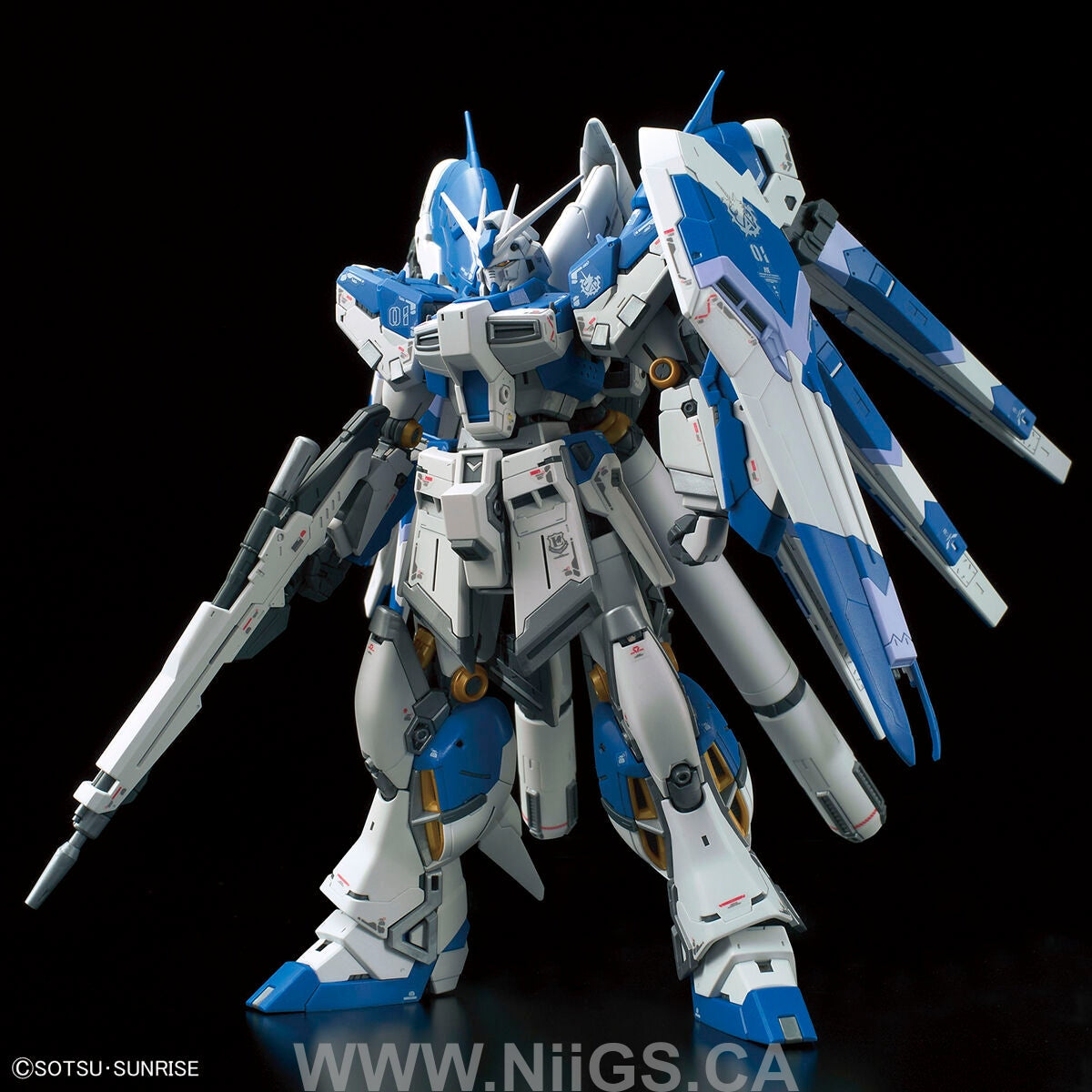 BANDAI HOBBY RG 1/144 Hi-v GUNDAM