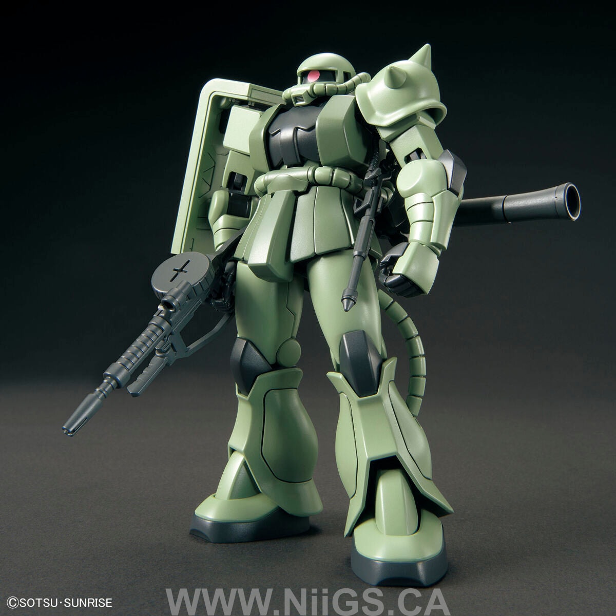 BANDAI Hobby HG 1/144 MS-06 ZAKU II