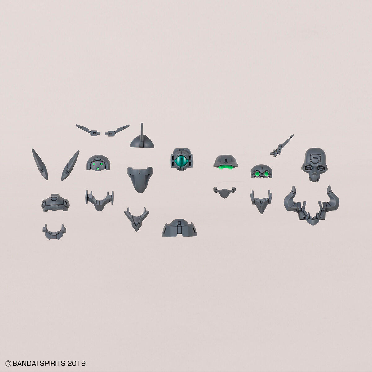30MM 1/144 OPTION PARTS SET 7 (CUSTOMIZE HEADS B)