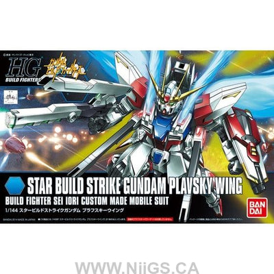 BANDAI HOBBY HGBF 1/144 STAR BUILD STRIKE GUNDAM PLAVSKY WING