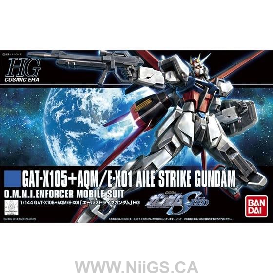BANDAI HOBBY HGCE 1/144 Aile Strike Gundam