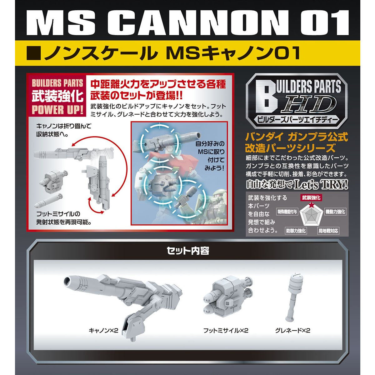 Builders Parts - MS Cannon 01