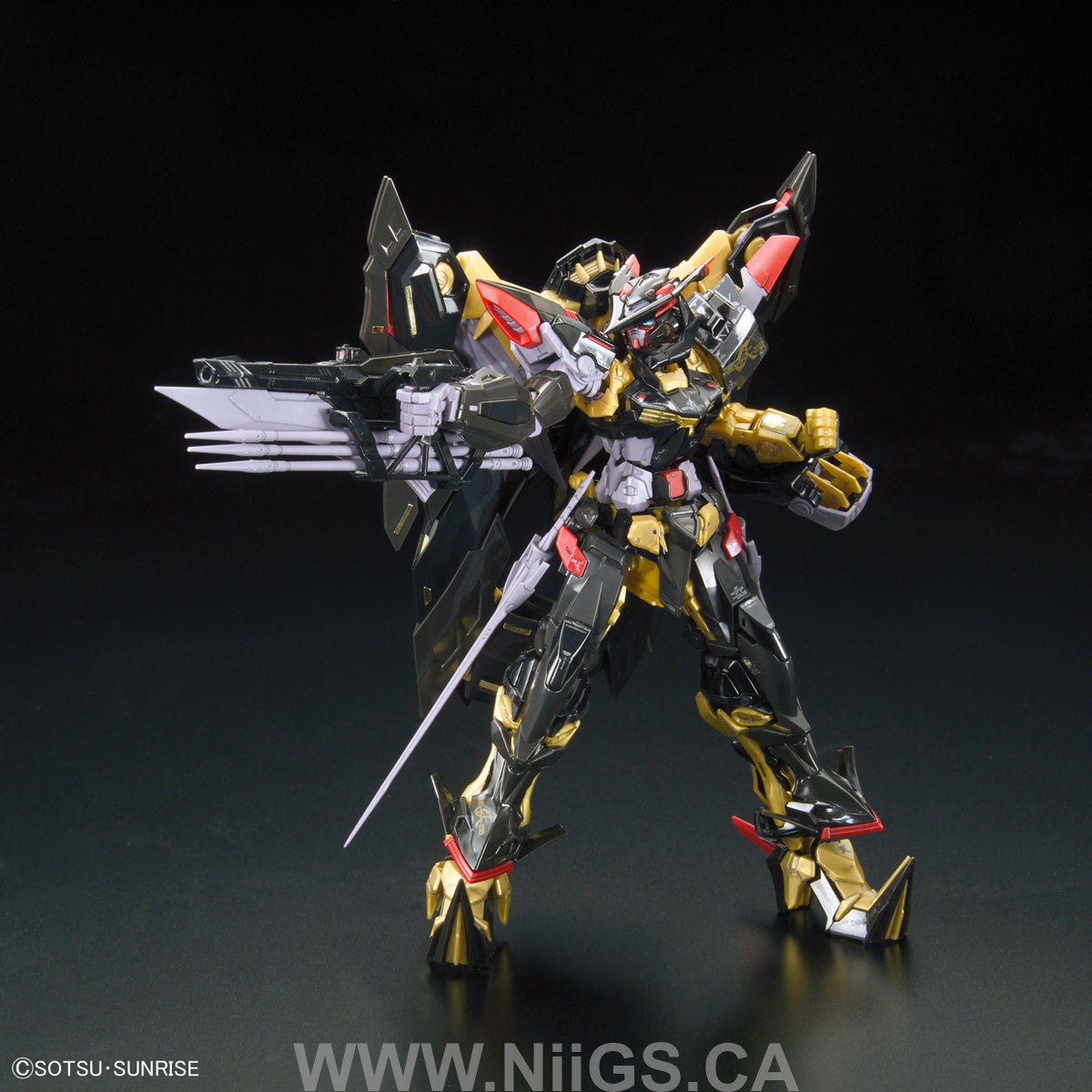 BANDAI Hobby RG 1/144 #24 Gundam Astray Gold Frame Amatsu Mina