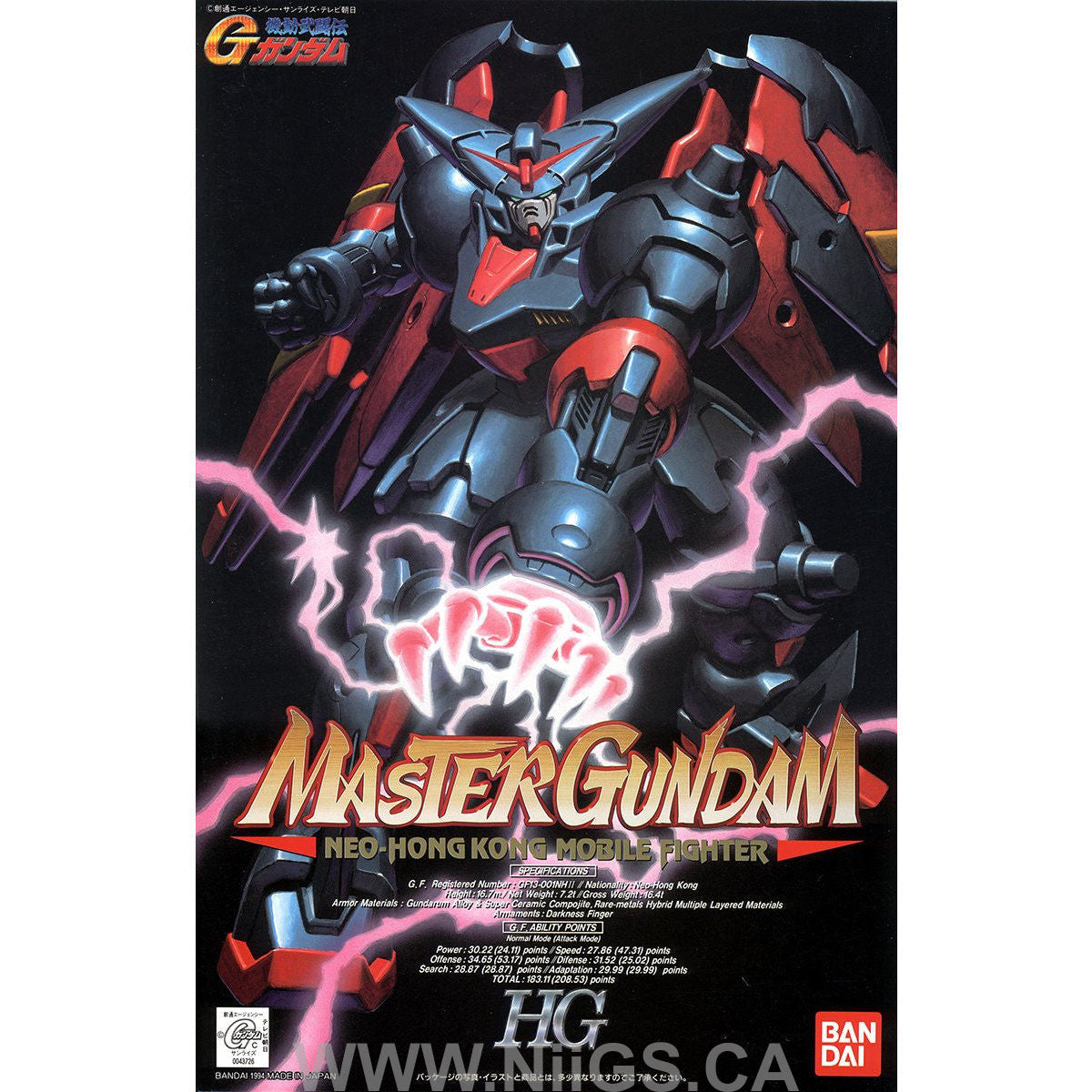 HG 1/100 Master Gundam
