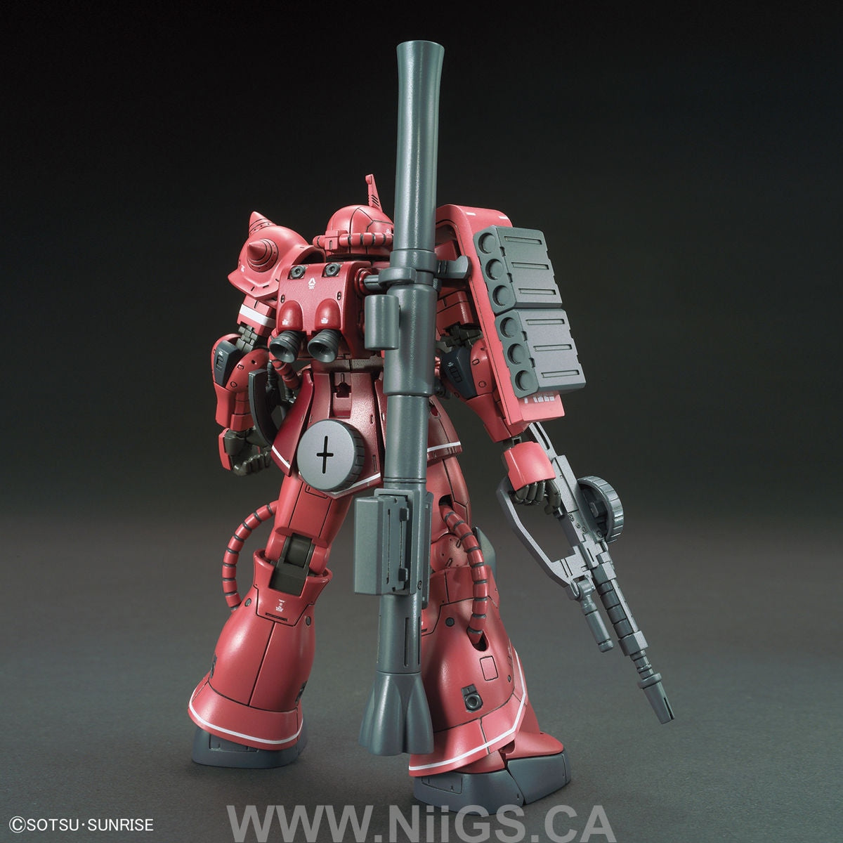 HG GTO 1/144 MS-06S ZAKU III PRINCIPALITY OF ZEON CHAR AZNABLE'S MOBILE SUITS Red Comet Ver.