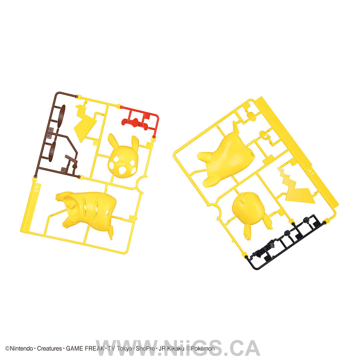 BANDAI Hobby Pokemon Model Kit Quick!! 03 PIKACHU (Battle Pose)