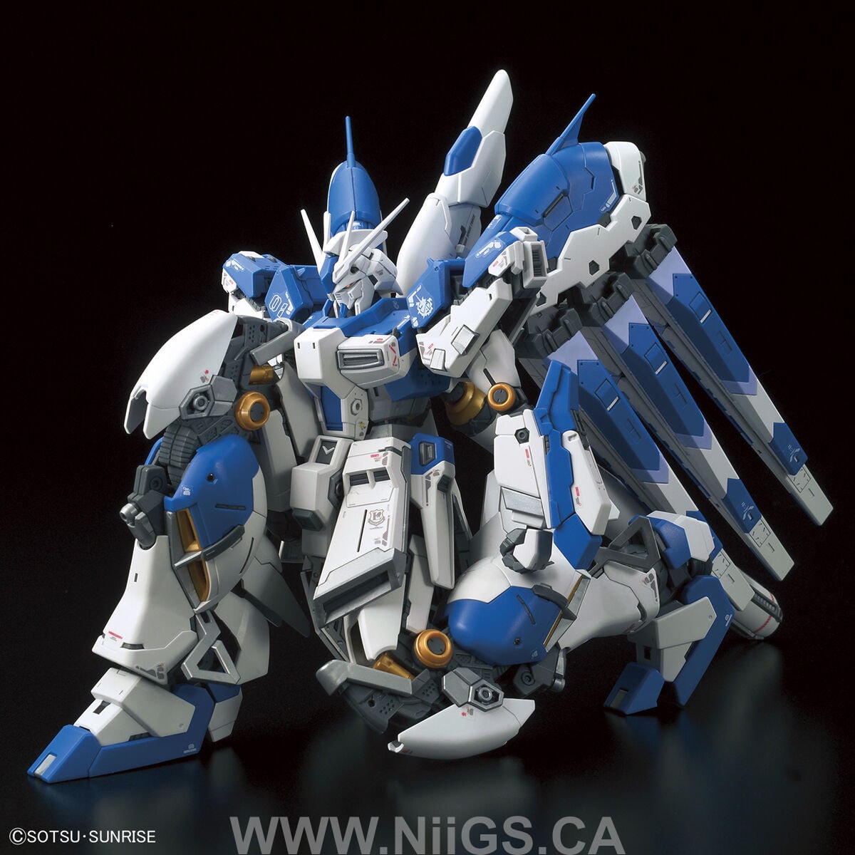 BANDAI HOBBY RG 1/144 Hi-v GUNDAM