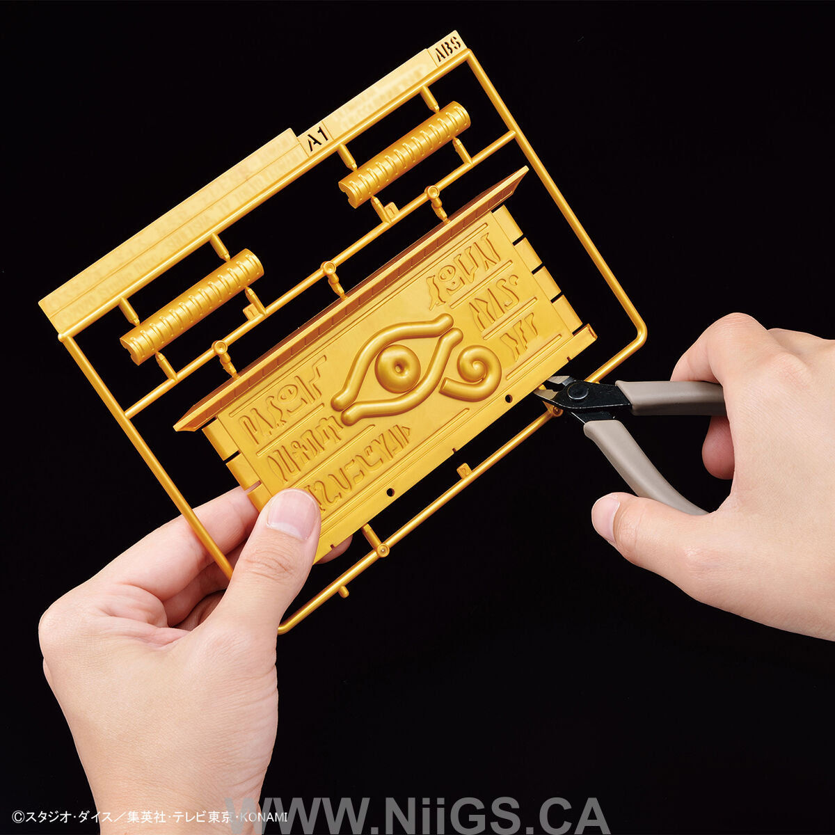 GOLD SARCOPHAGUS for ULTIMAGEAR MILLENNIUM PUZZLE