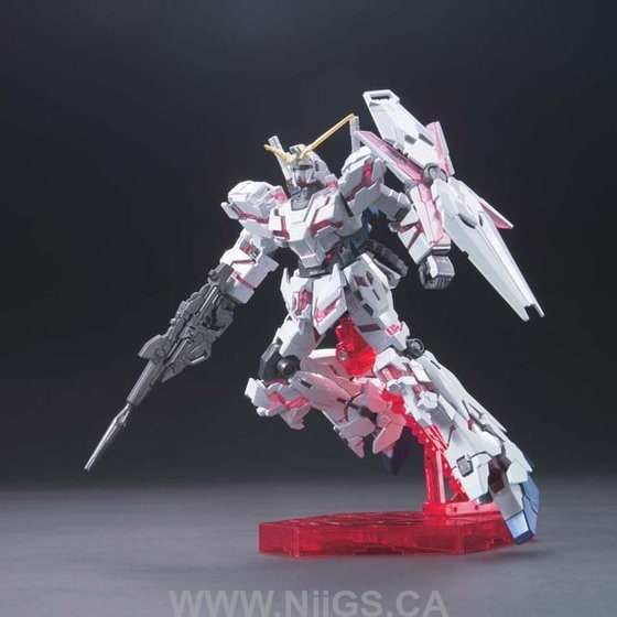 HGUC 1/144 #100 RX-0 Unicorn Gundam (Destroy Mode) Titanium Finish Ver