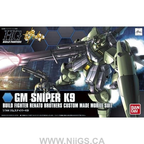 BANDAI HOBBY HGBF 1/144 GM Sniper K9